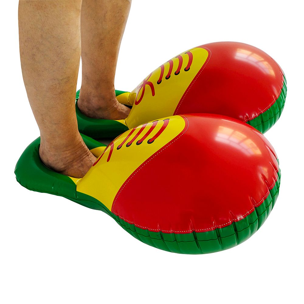 INFLATABLE CLOWN SHOES